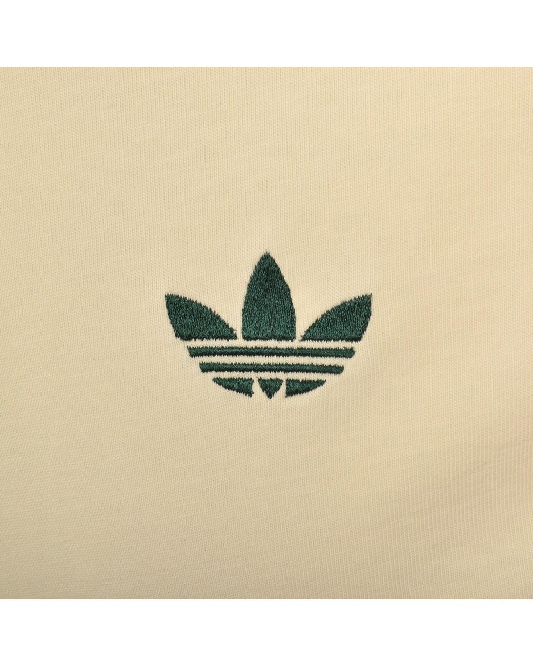 Adidas Originals Natural 3 Stripes T Shirt for men