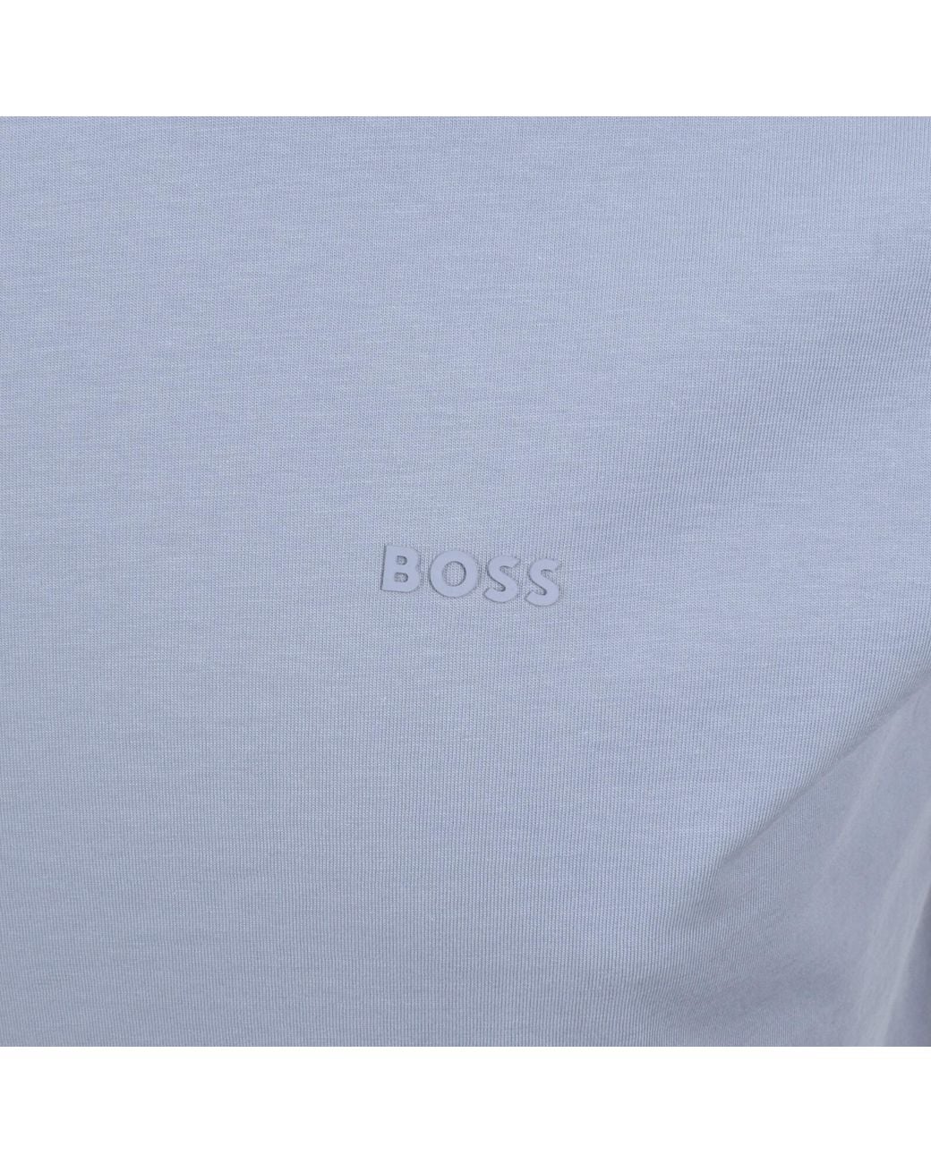 BOSS BUSINESS Blue Boss Thompson 01 T Shirt Pastel for men