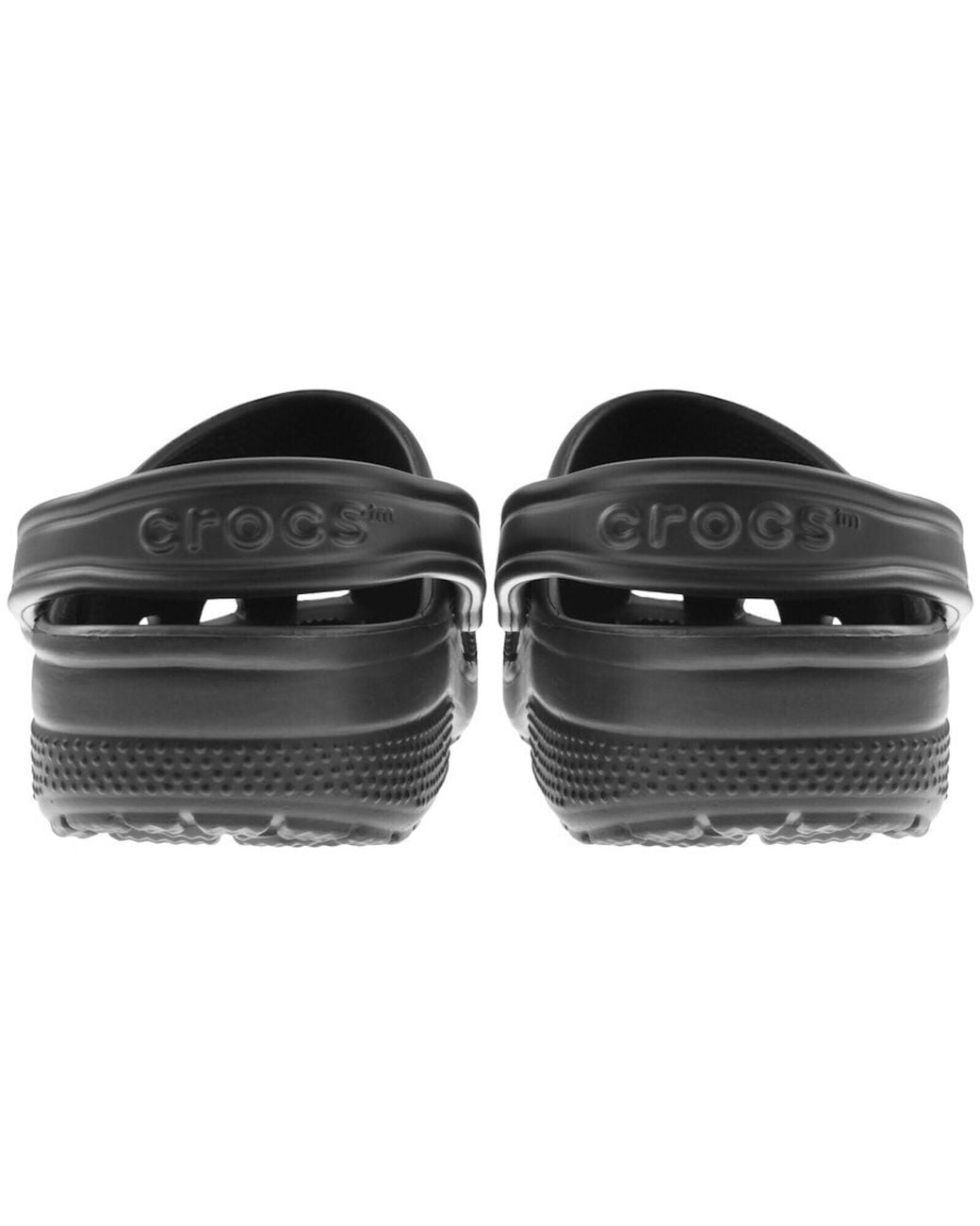 CROCSTM Black Classic Clogs for men