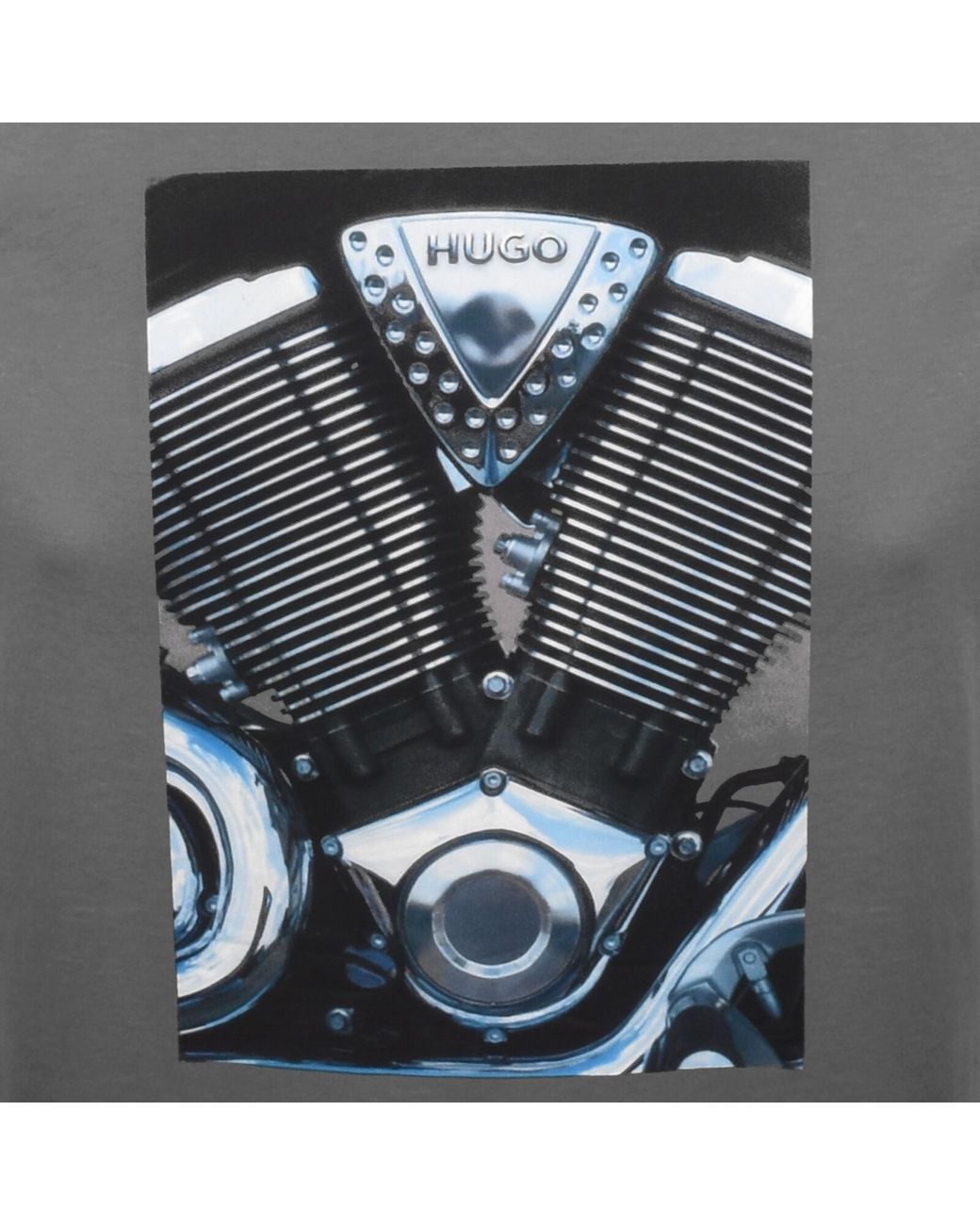 HUGO Gray Dostino T Shirt for men
