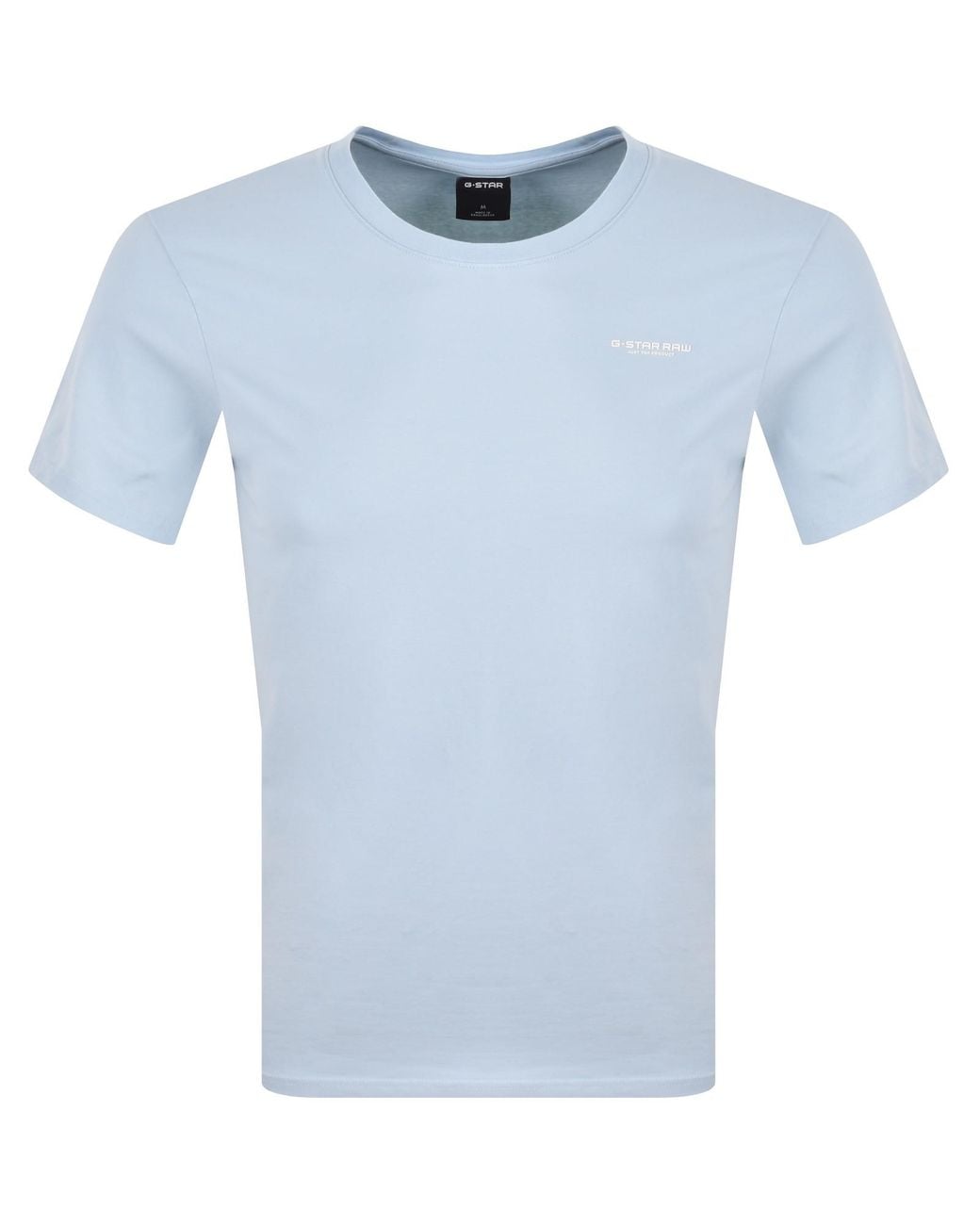 G-Star Blue G-Star Slim Base T Shirt Baby for men
