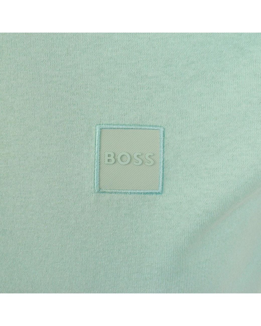 Boss Green Boss Tales T Shirt Aqua for men