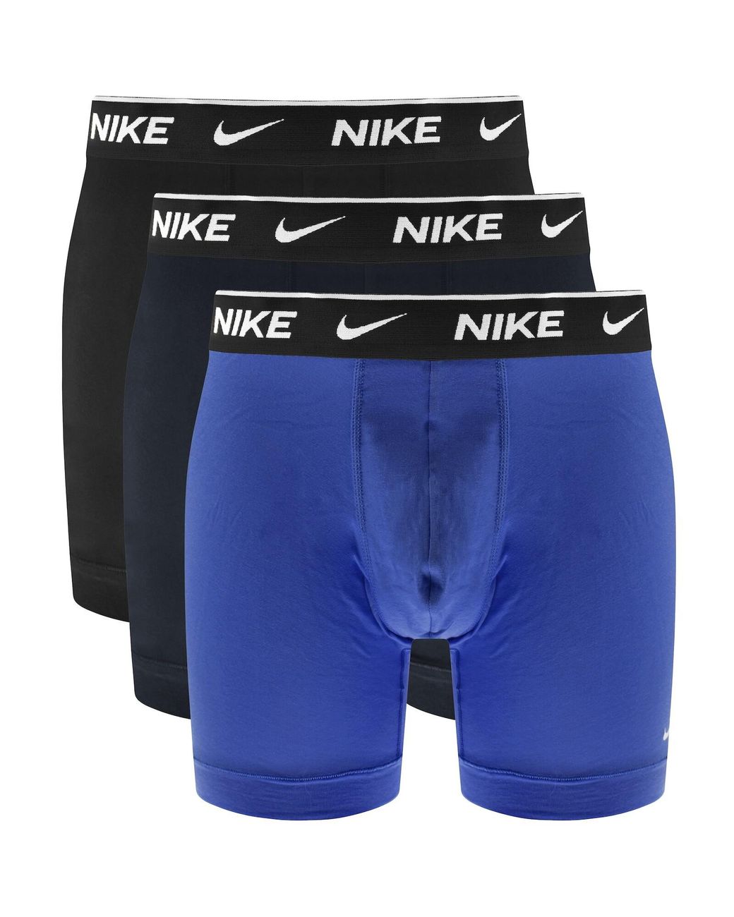 Nike Blue 3 Pack Everyday Boxer Briefs for men