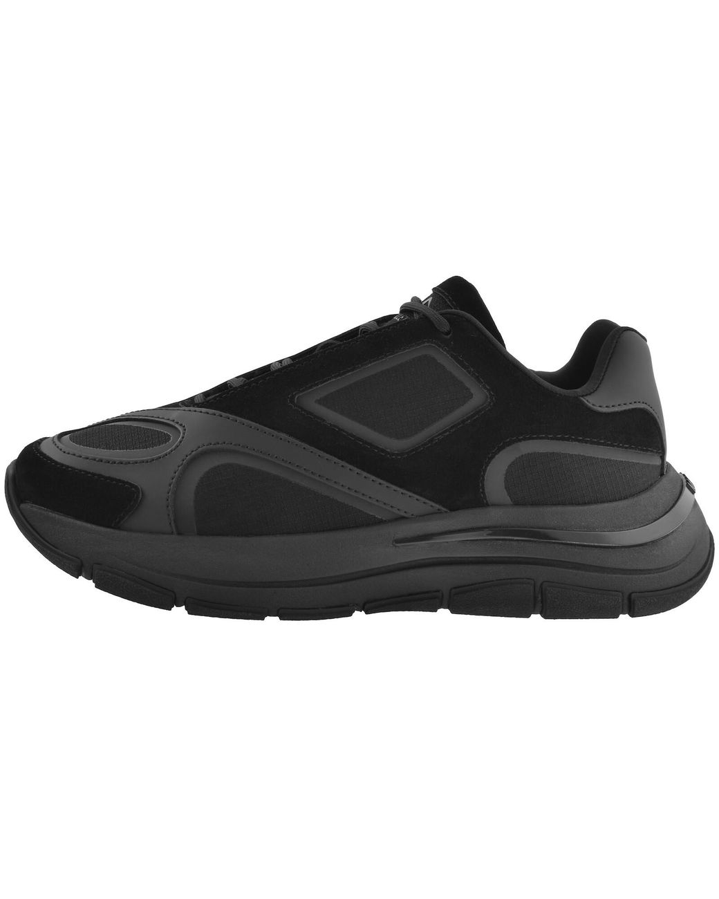 Mallet Black Orb Trainers for men