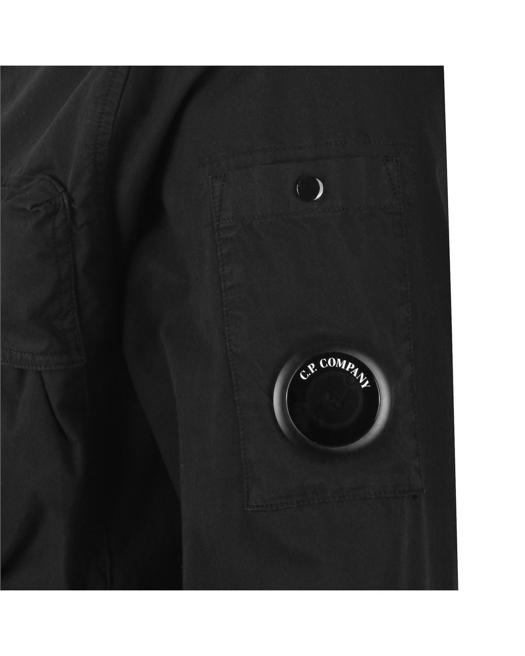 C P Company Black Cp Company Long Sleeve Shirt for men