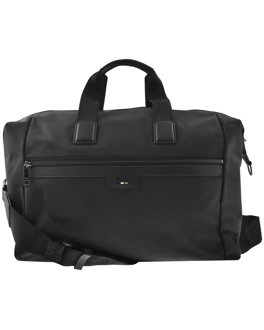 BOSS BUSINESS Black Boss Ray Soft Holdall for men