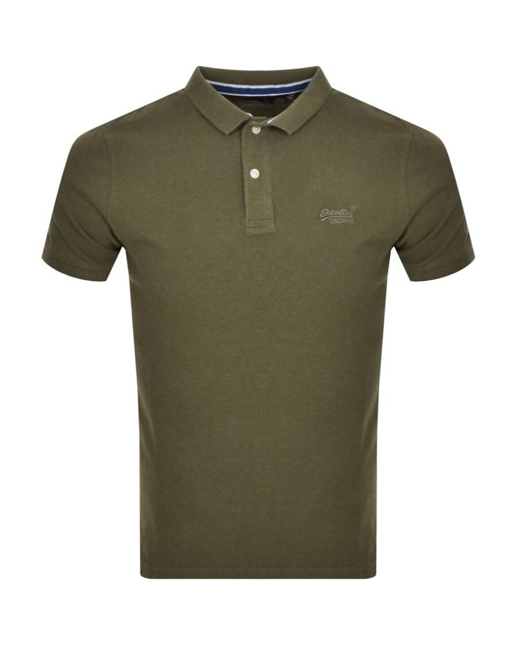 Lyst | in Polo Superdry Shirt Pique Men Classic Green for T