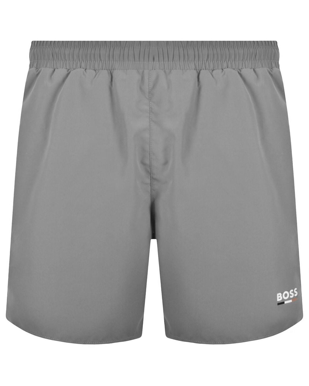 BOSS BUSINESS Gray Boss Swordfish Swim Shorts Open for men