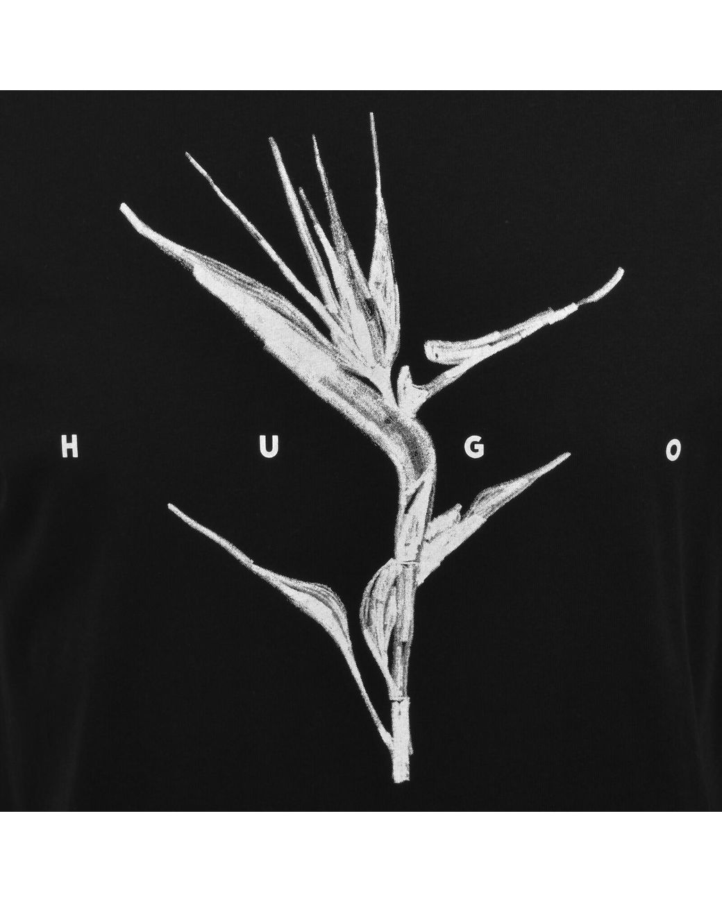HUGO Black Darise T Shirt for men