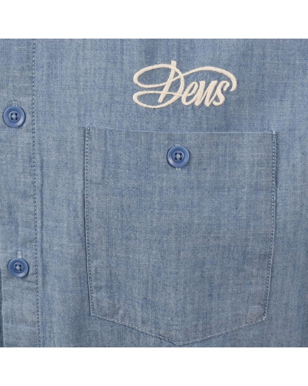 Deus Ex Machina Blue Chambray Shirt for men