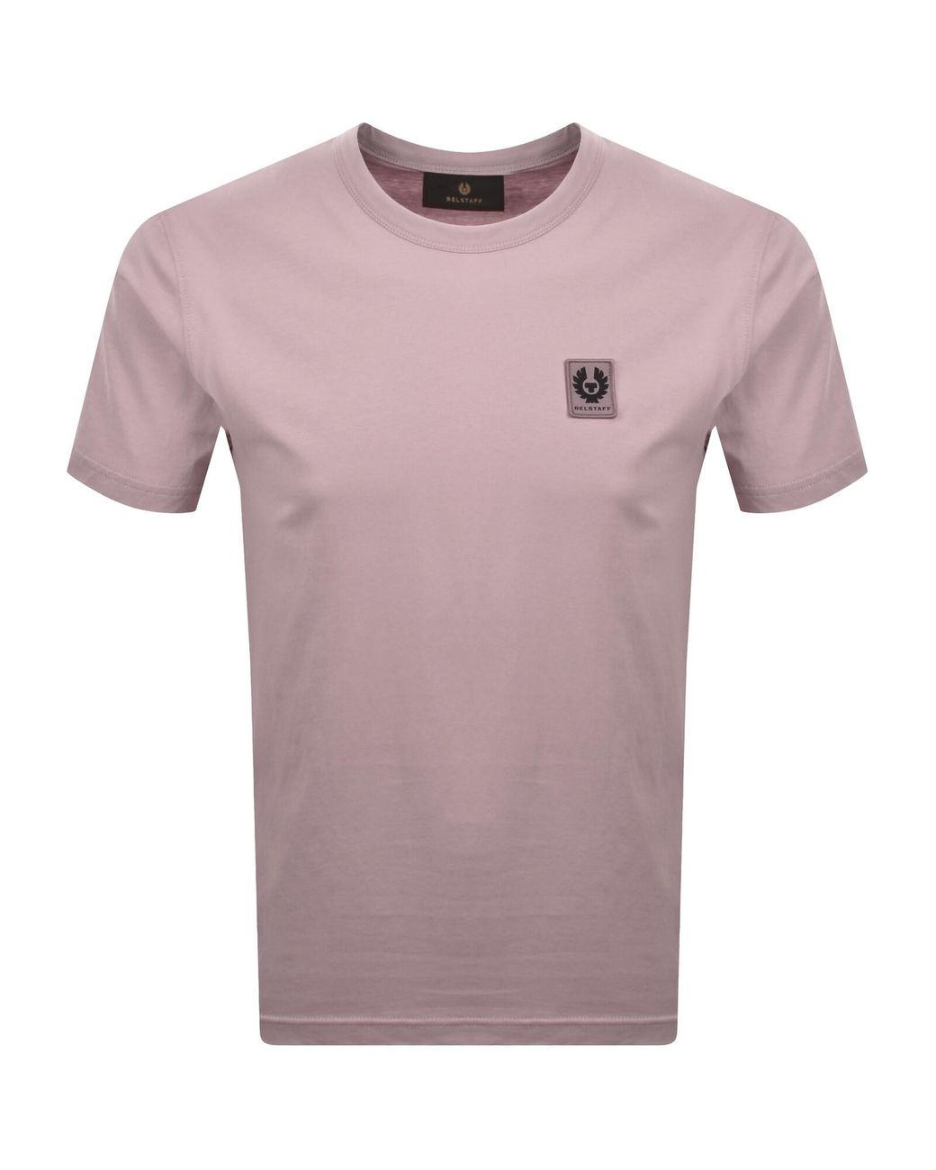 Belstaff Pink Short Sleeve T Shirt for men