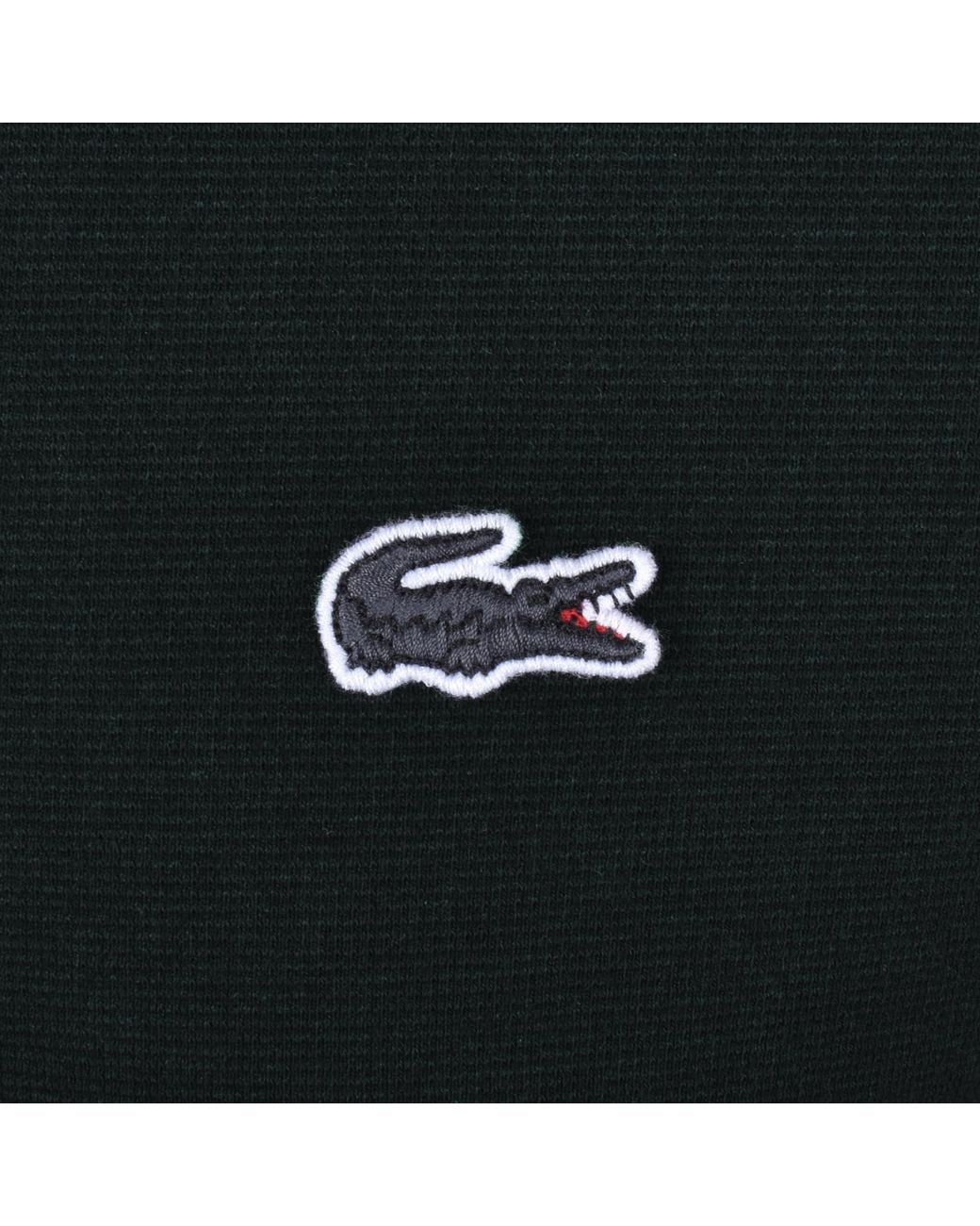 Lacoste Black Short Sleeved Polo T Shirt for men