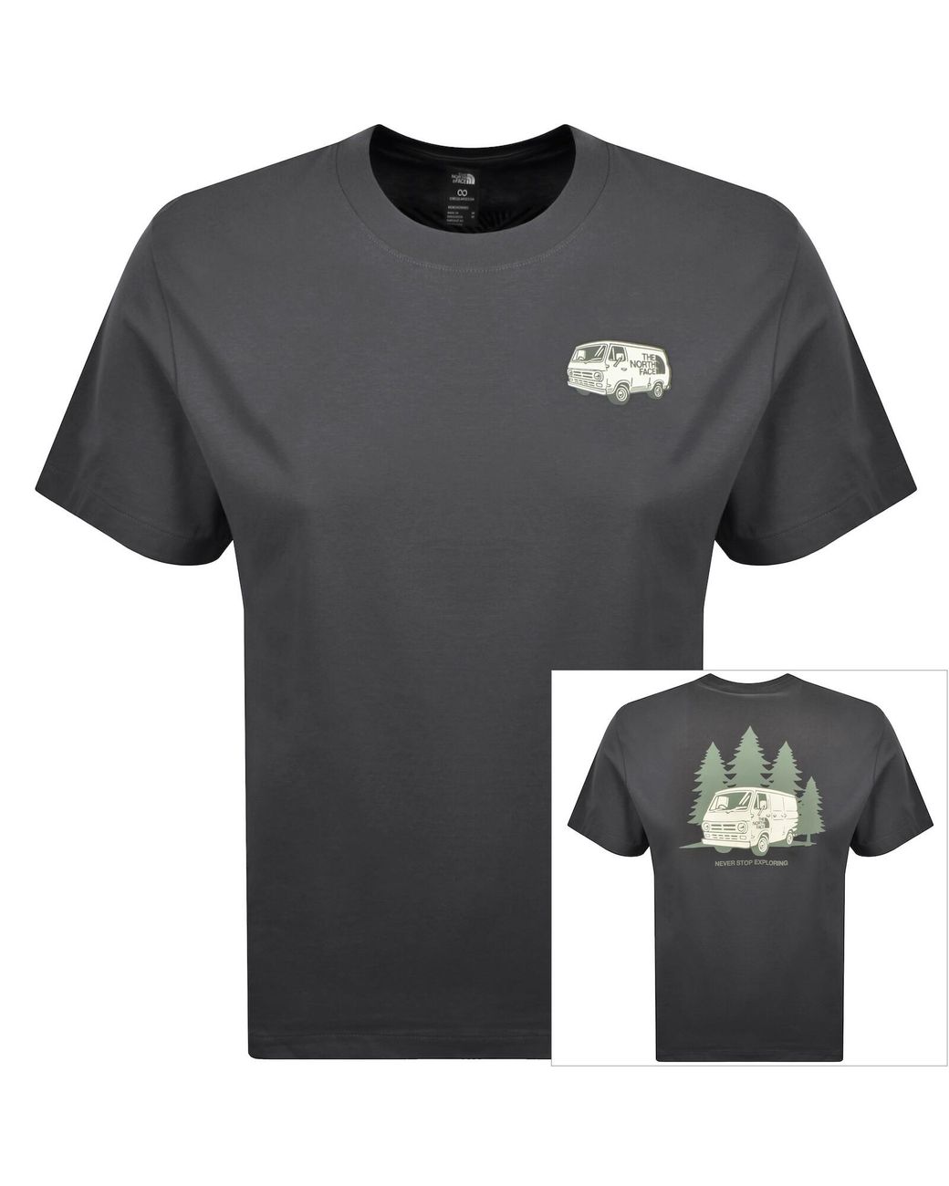 The North Face Black Van Life T Shirt for men