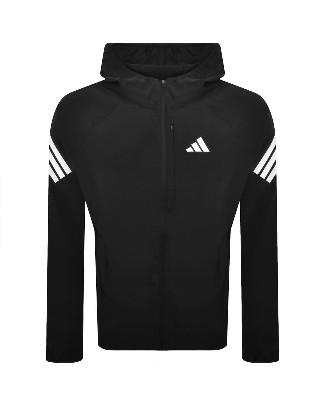 Adidas Black 3 Stripe Jacket for men
