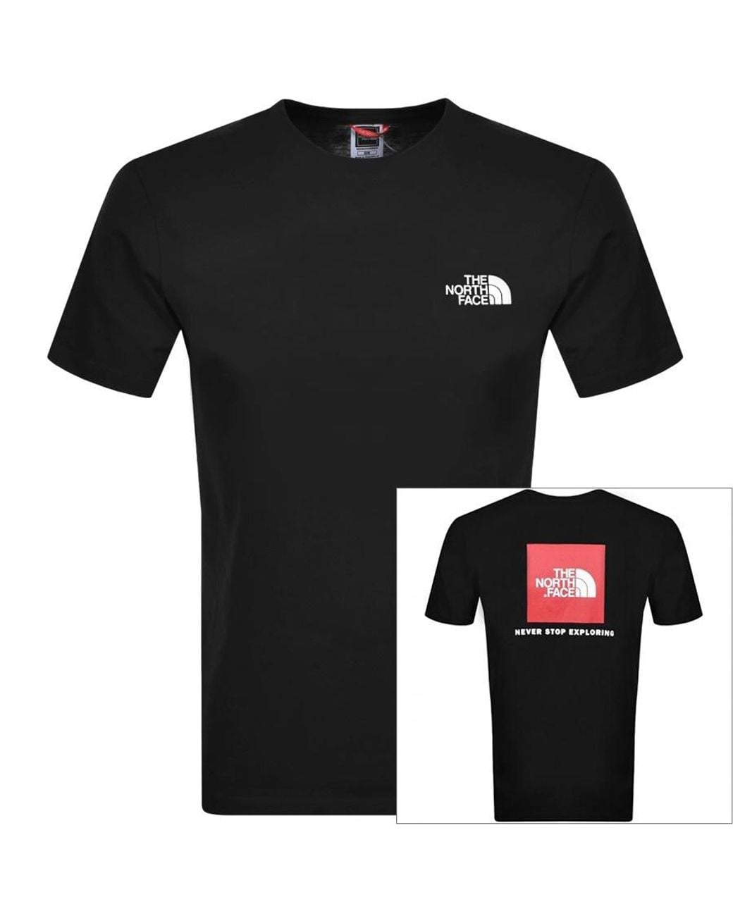 The North Face Black Box T Shirt for men
