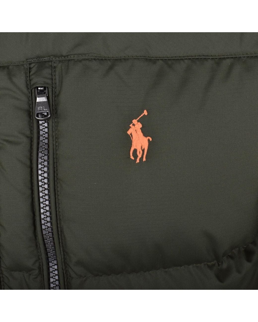 Ralph Lauren Green Gorham Bomber Down Jacket for men