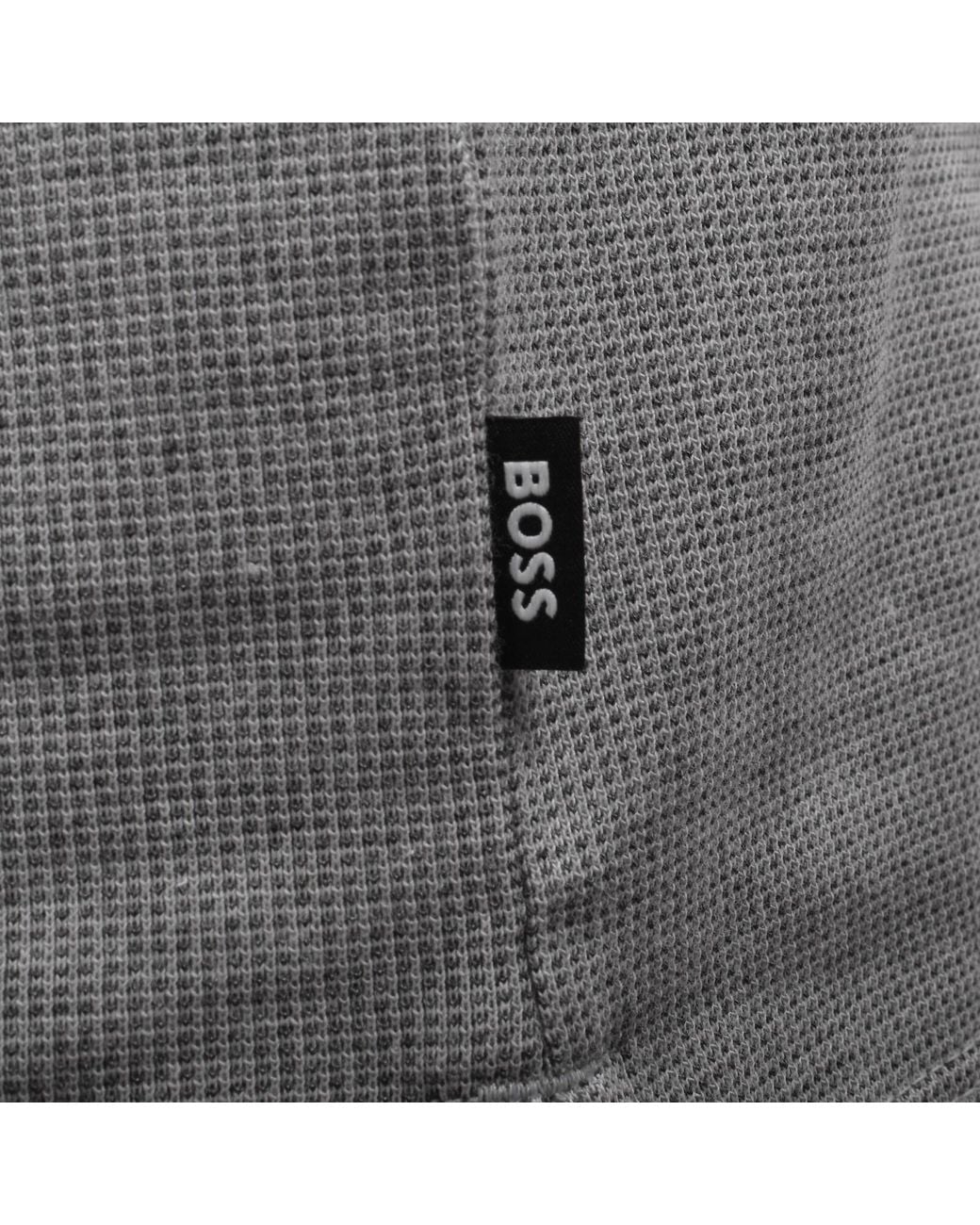 BOSS BUSINESS Gray Boss H Parlay 81 Polo for men