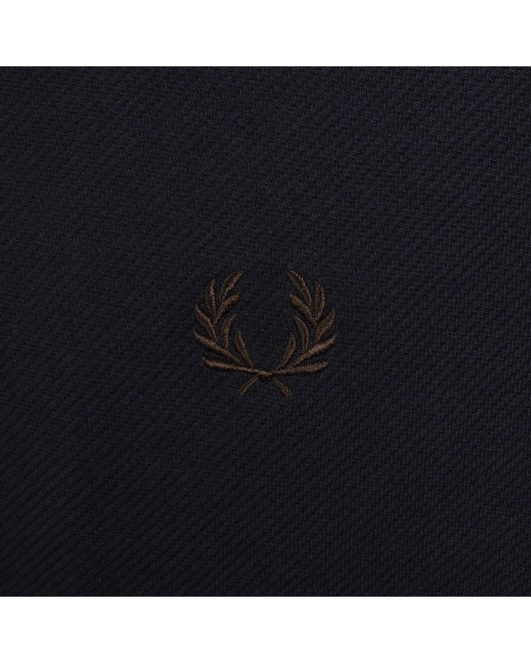 Fred Perry Blue Bomber Jacket for men