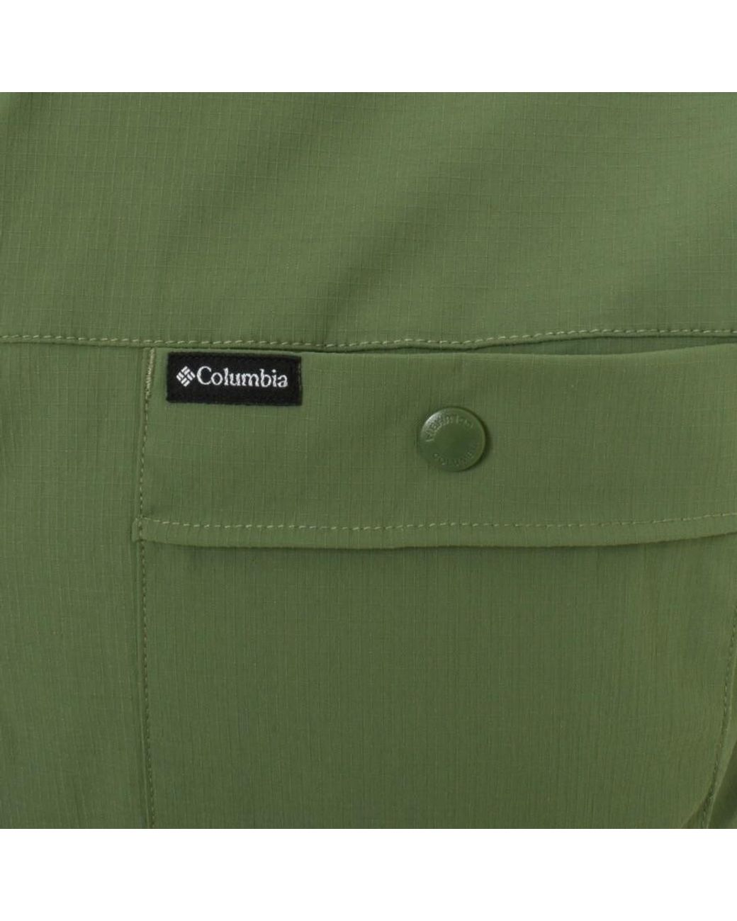 Columbia Green Landroamer Ripstop Shirt for men