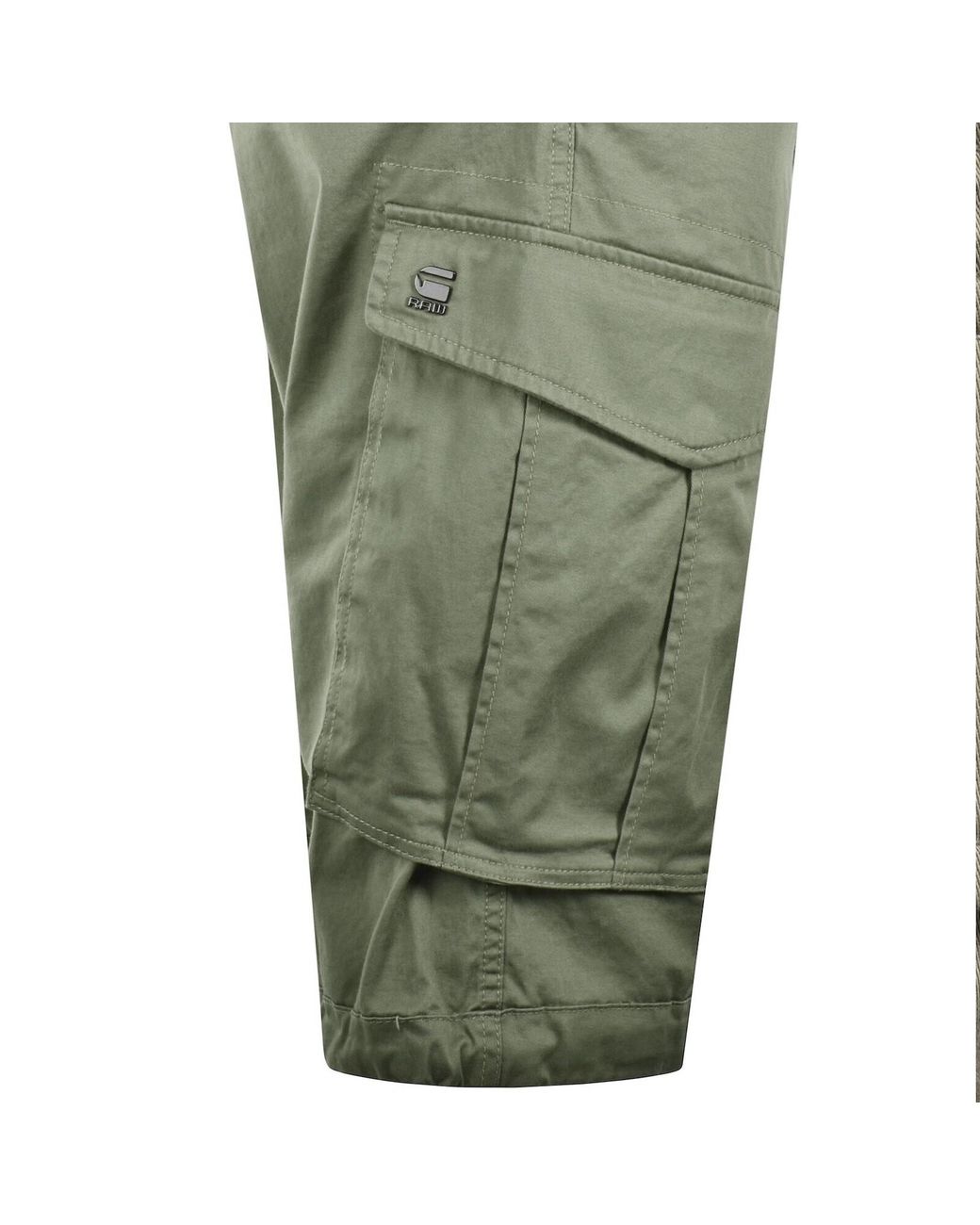G-Star Green G-Star Rovic Cargo Shorts for men