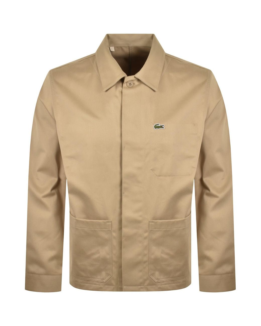 Lacoste Natural Overshirt for men