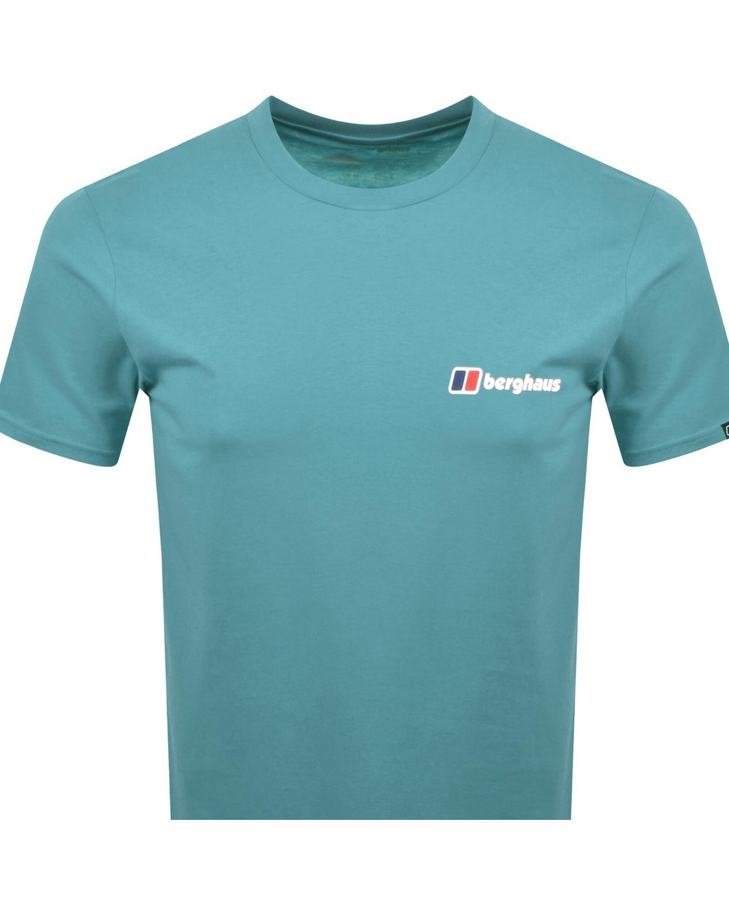 Berghaus Blue Front And Back Logo T Shirt for men