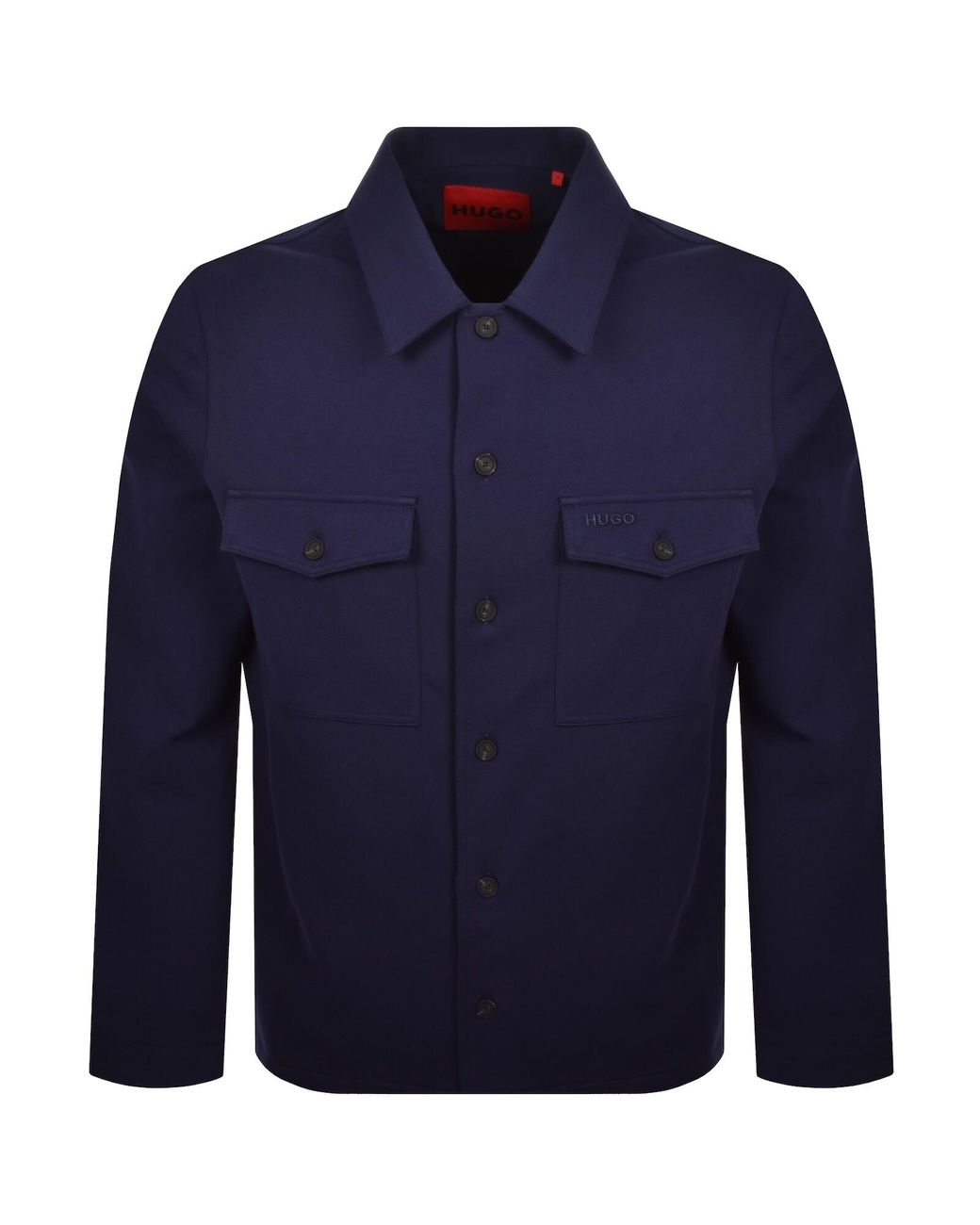 HUGO Blue Enalu Overshirt Jacket for men