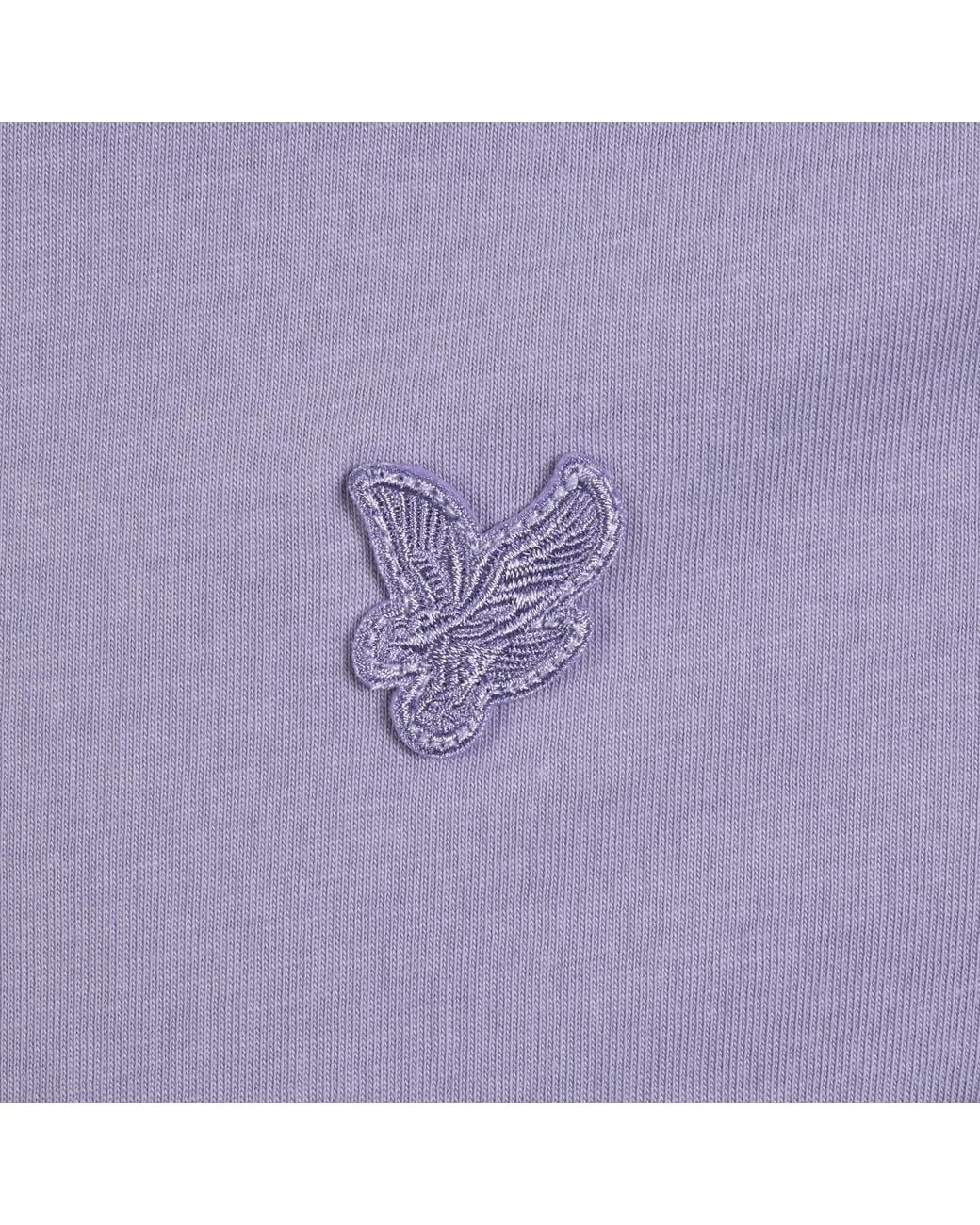Lyle & Scott Purple Superfine T Shirt for men