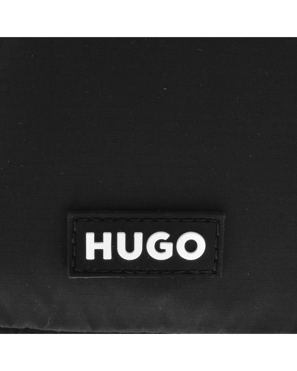 HUGO Black Codes Crossbody Bag for men