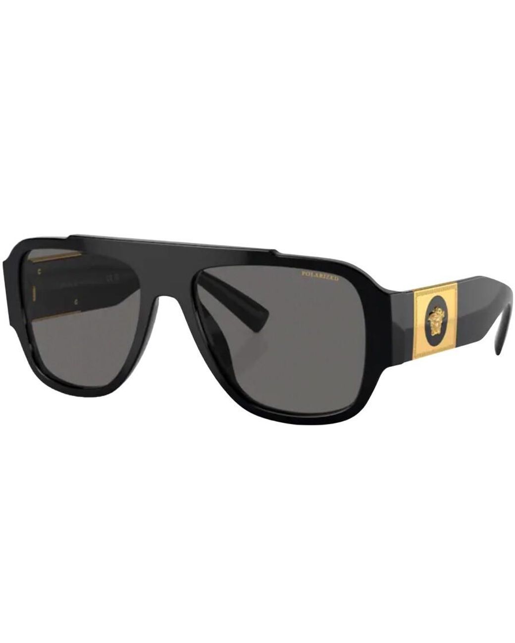 Versace Jeans Black Versace 0Ve4436 Sunglasses for men