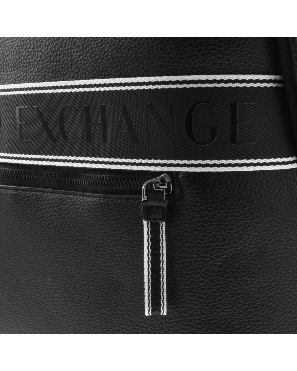 ARMANI EXCHANGE Black Backpack for men