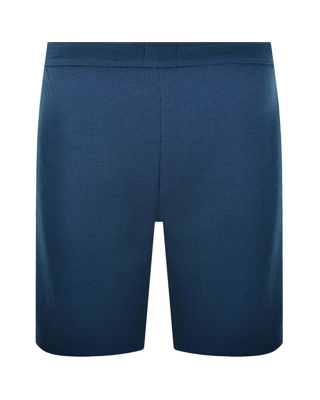 BOSS BUSINESS Blue Boss Waffle Shorts for men
