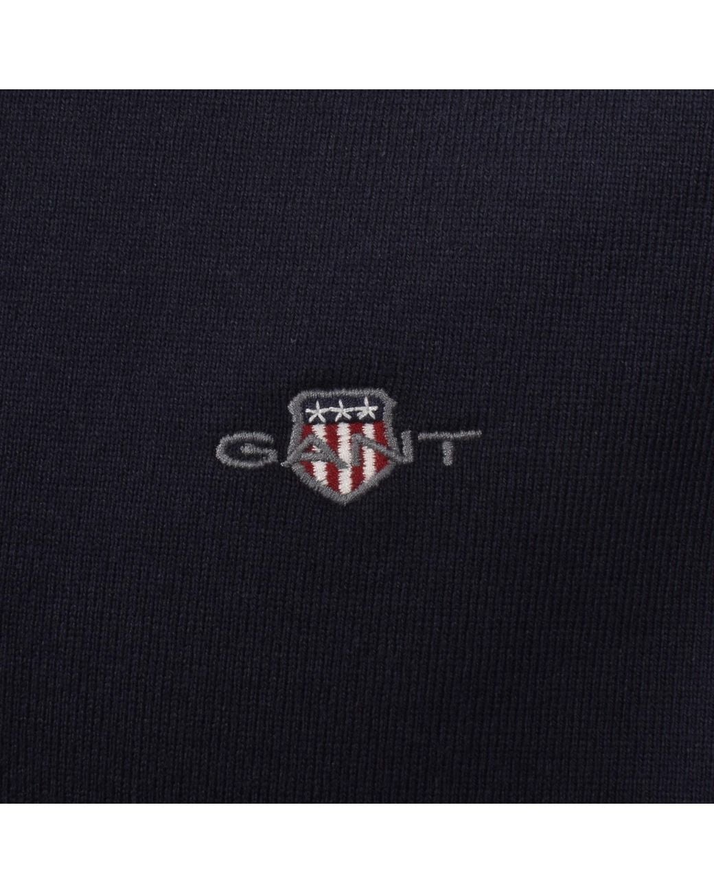 Gant Blue Striped Rugger Polo T Shirt for men