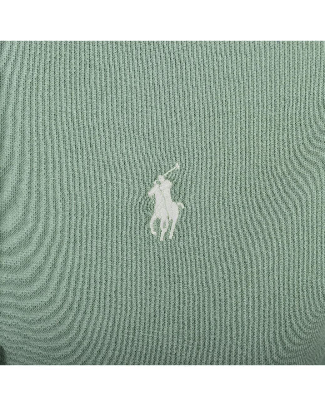 Ralph Lauren Green Pullover Hoodie for men