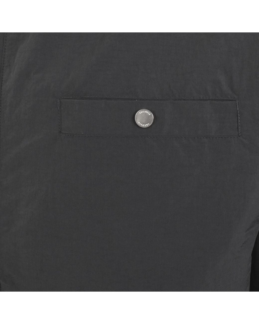 Lacoste Gray Water Repellent Taffeta Jacket for men