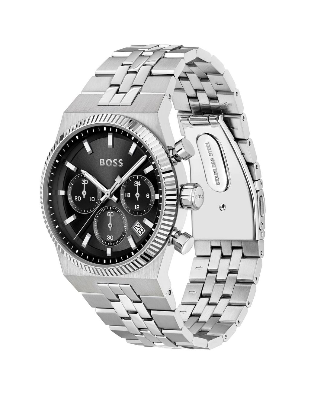 BOSS BUSINESS Metallic Boss 1514307 Candor Watch for men