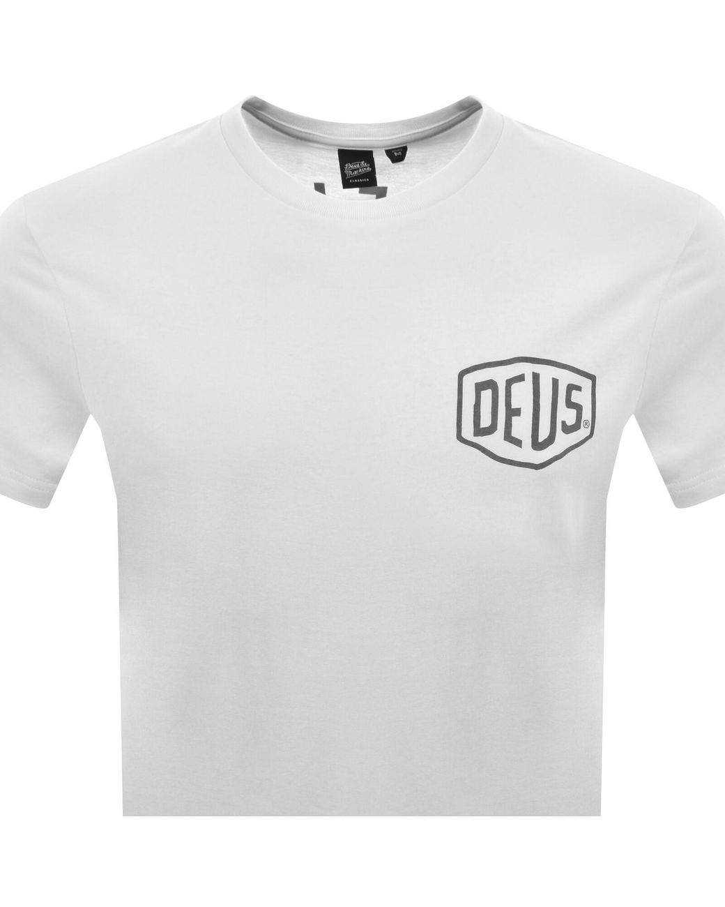 Deus Ex Machina White Venice Address T Shirt for men