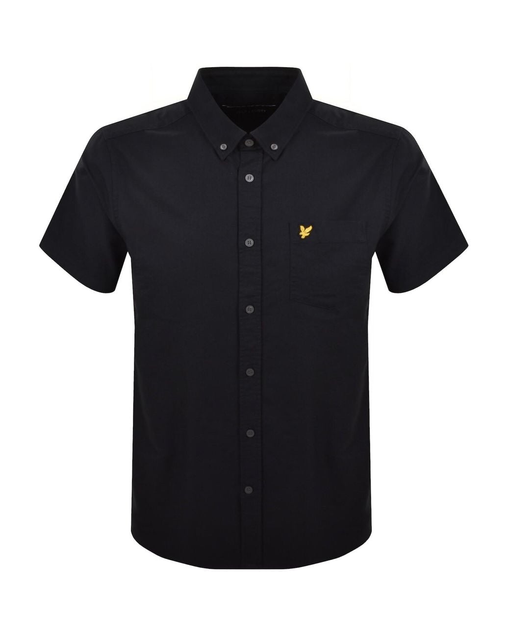 Lyle & Scott Black Oxford Shirt for men