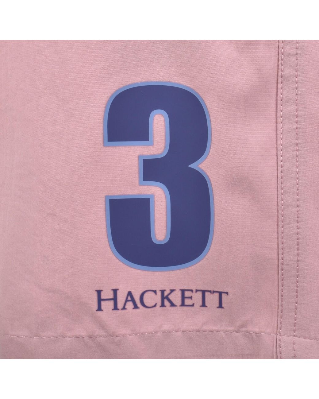 Hackett Pink Number Swim Shorts for men