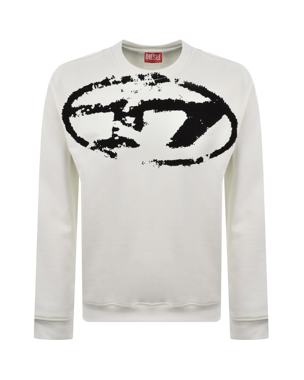 DIESEL Gray S-Boxt N5 Sweatshirt for men