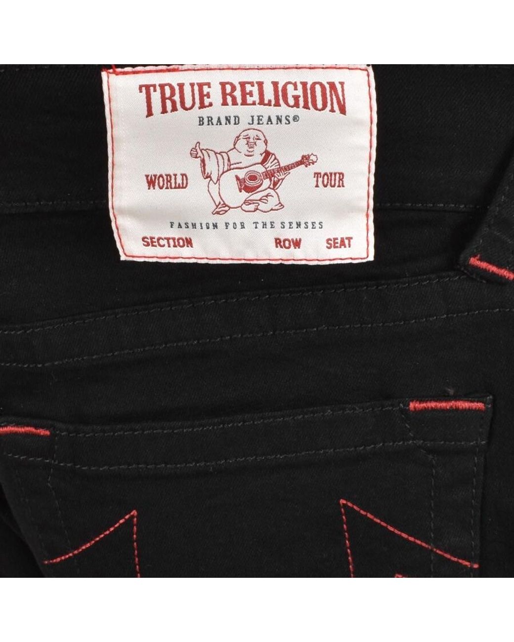 True Religion Ricky Denim Jeans in Black for Men | Lyst UK