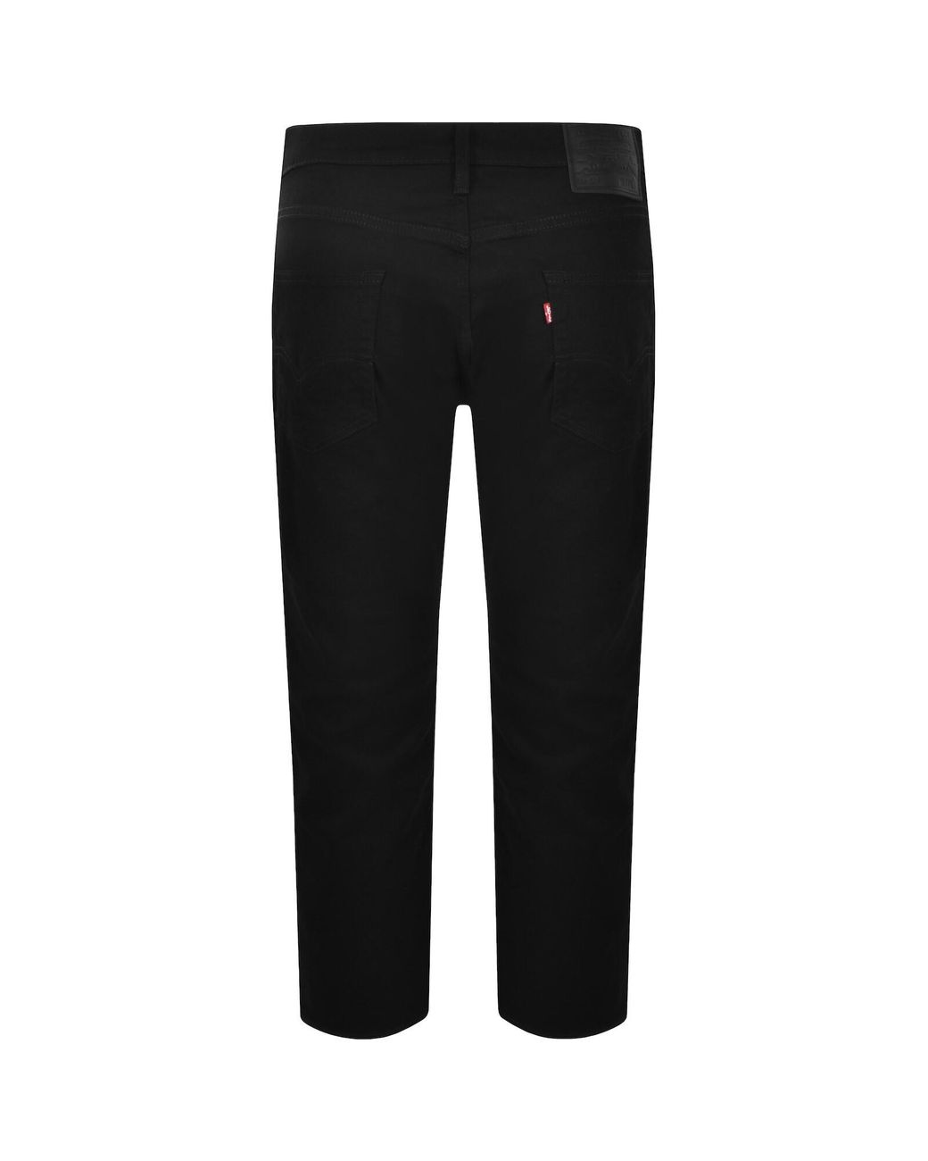 Levi's Black 502 Regular Tapered Jeans for men