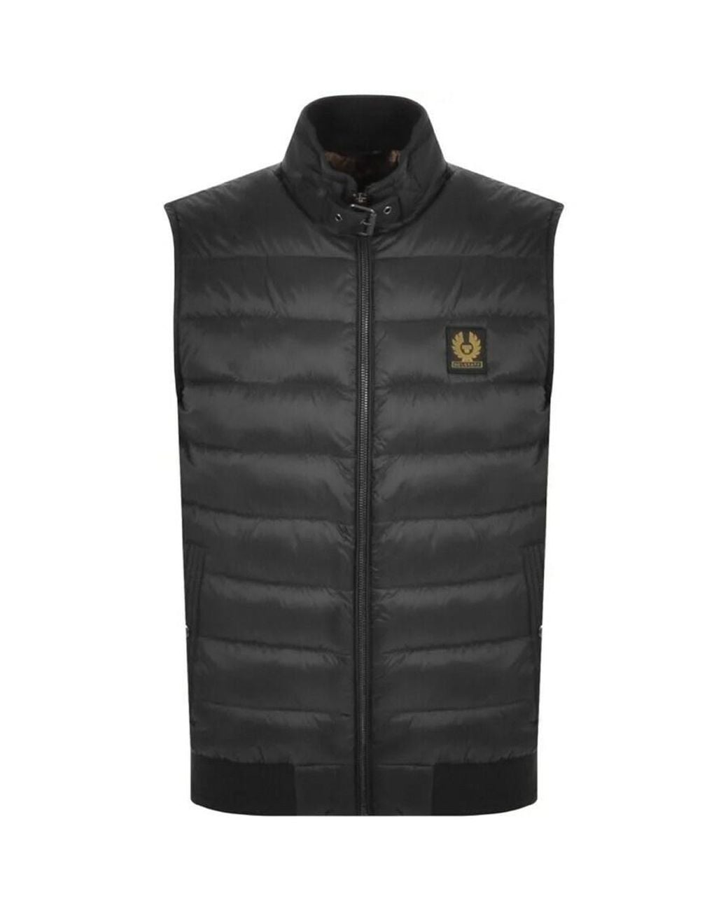 Belstaff Black Circuit Padded Gilet for men