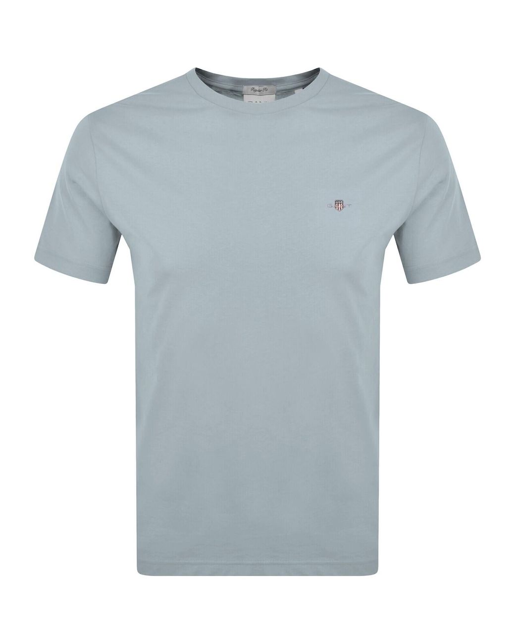 Gant Blue Regular Fit Shield T Shirt for men