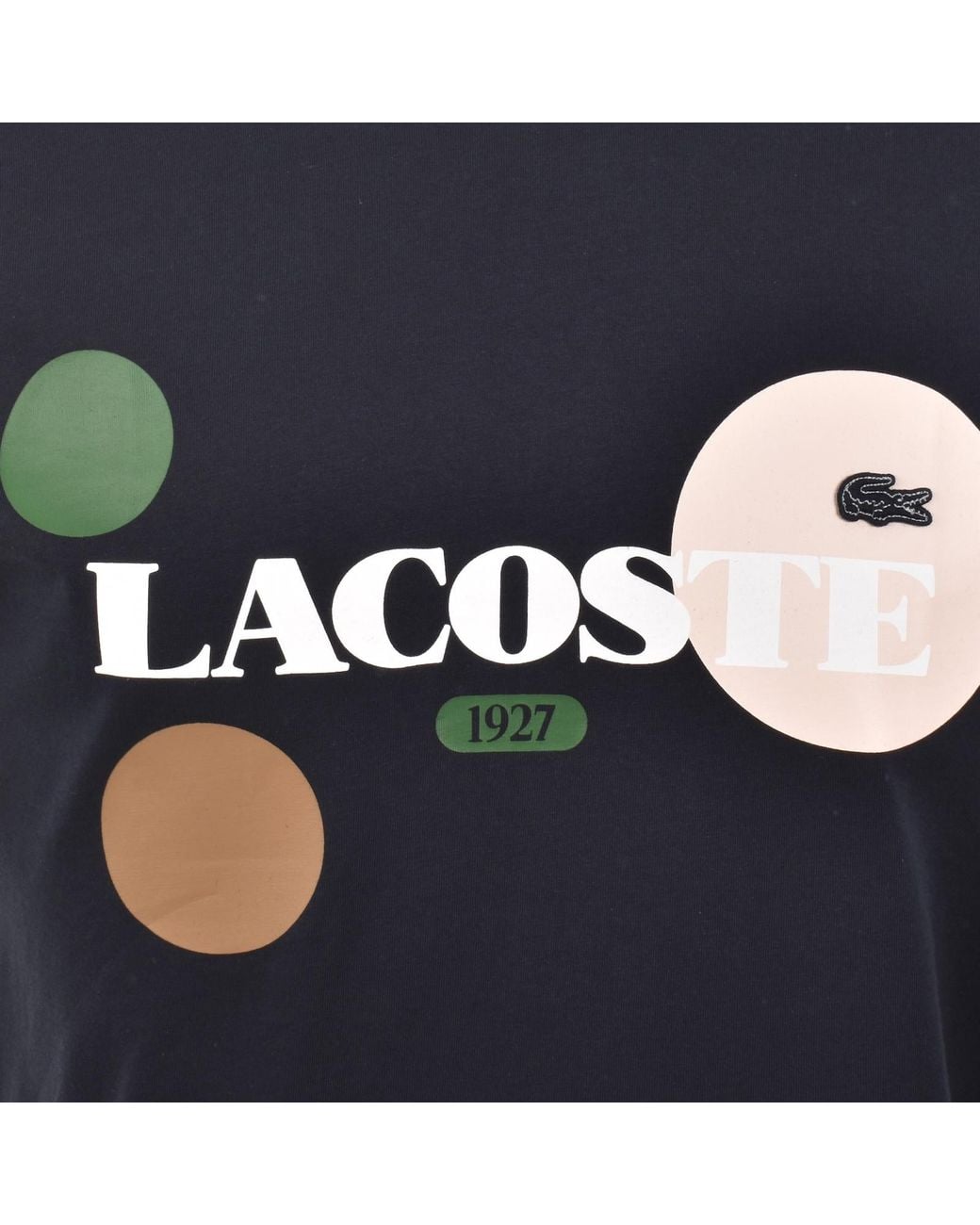 Lacoste Blue Logo T Shirts for men