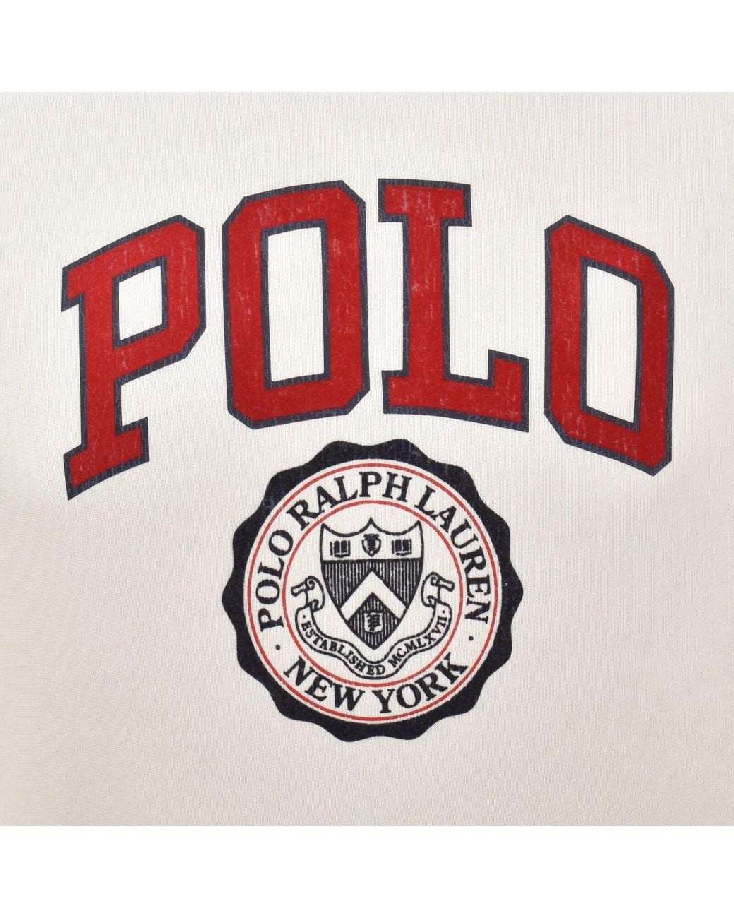 Ralph Lauren Gray Pullover Hoodie Off for men