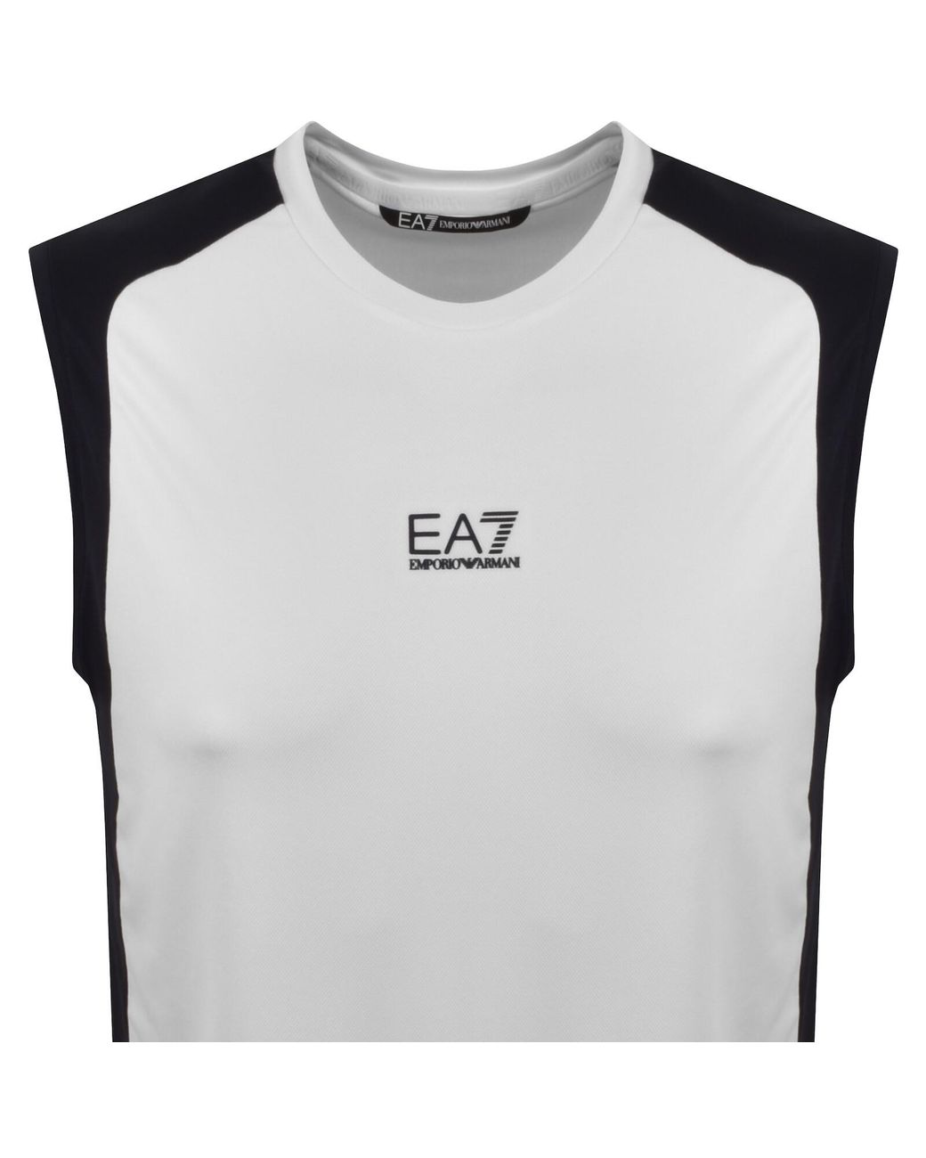 EA7 Gray Emporio Armani Tennis Pro Vest for men