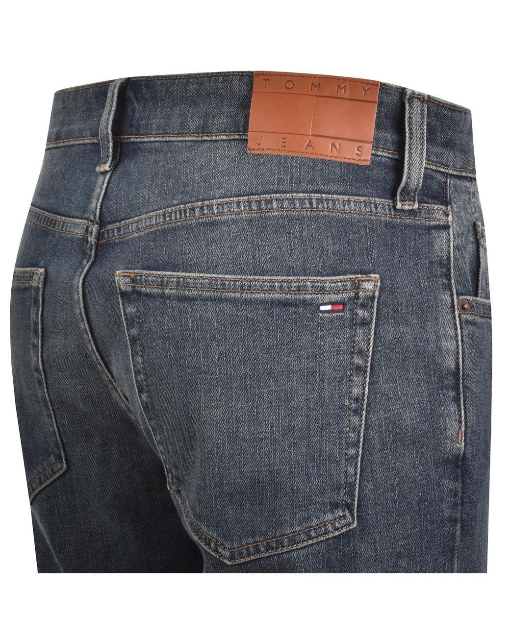 Tommy Hilfiger Blue Austin Slim Tapered Jeans for men