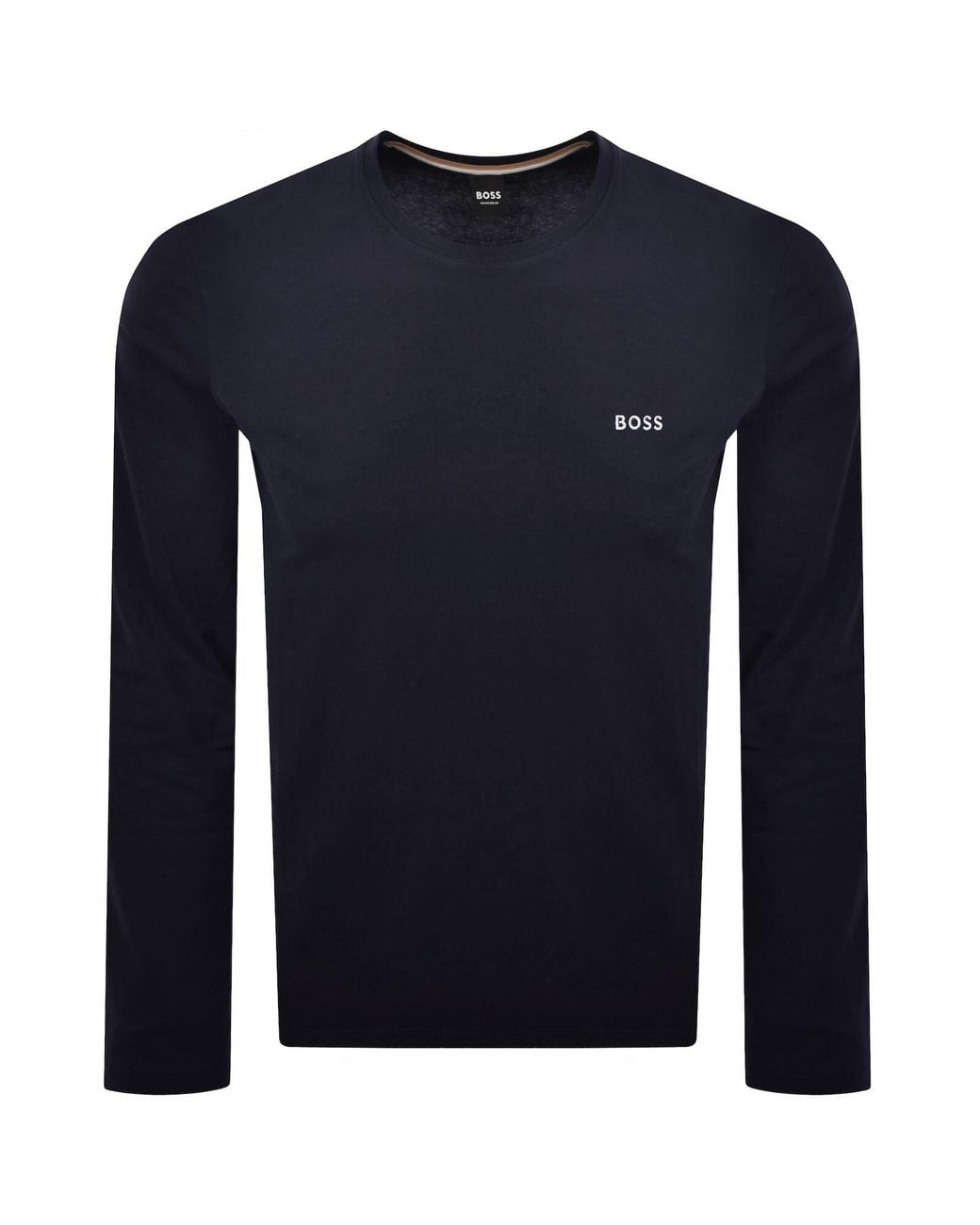 BOSS BUSINESS Blue Boss Mix And Match Long Sleeve T Shirt for men