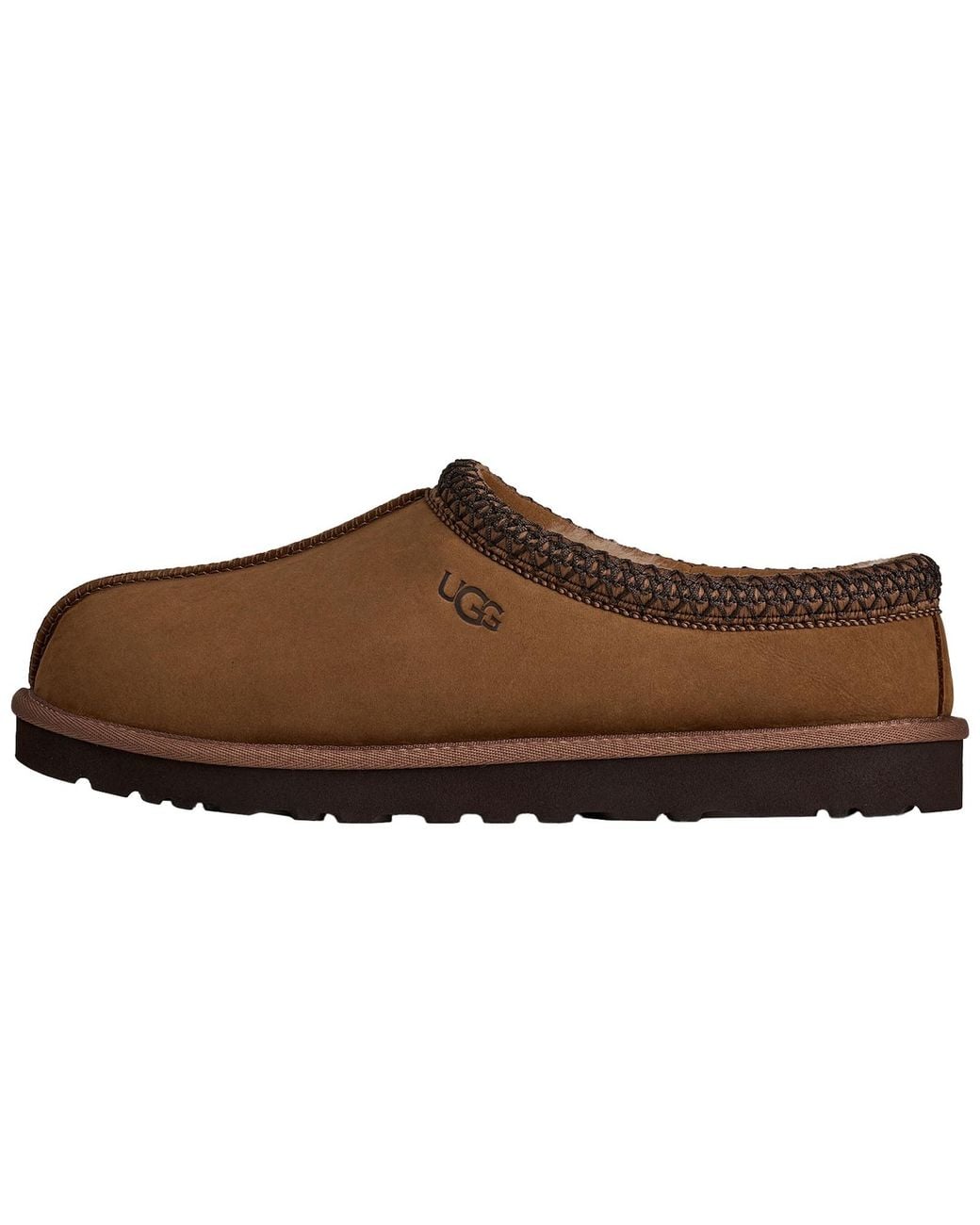 Ugg Brown Tasman Ii Nubuck Slippers for men